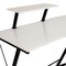 Flash Furniture 36.5 H, 71.5 W X Particleboard, Steel, White/Black NAN-CD-22181-WH-BK-GG - alternate 2